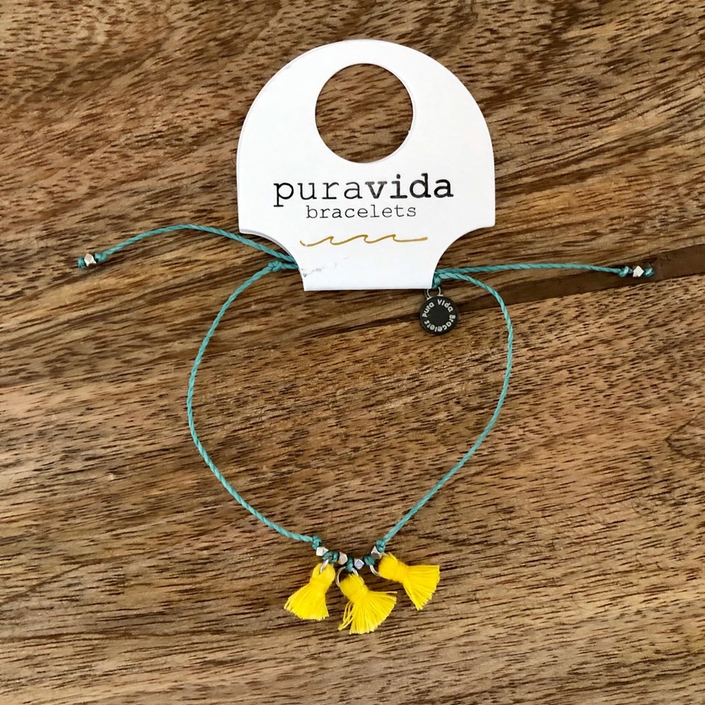 Silver triple tassel ankle - Pura Vida